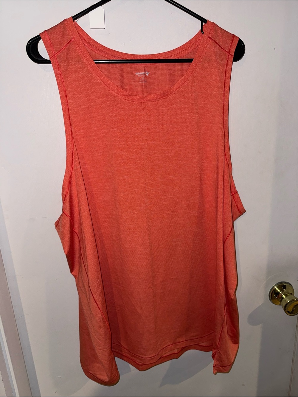 Old Navy Coral-Orange Sleeveless Tank Top XXL
